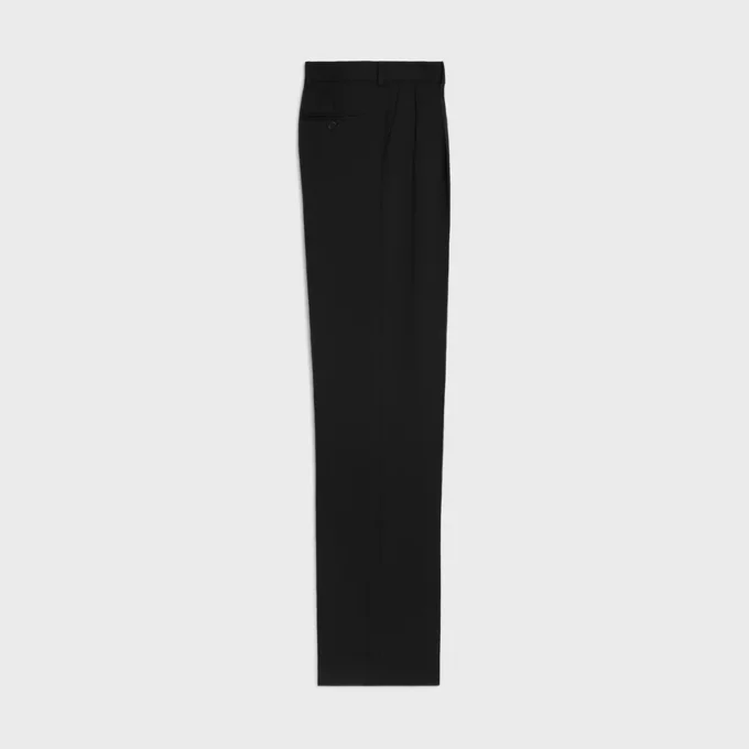Pantaloni Jazz in lana a righe diagonali Pantaloni Jazz in lana a righe diagonali