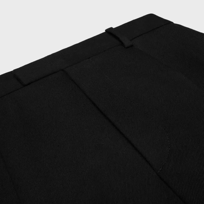 Pantaloni Jazz in lana a righe diagonali Pantaloni Jazz in lana a righe diagonali