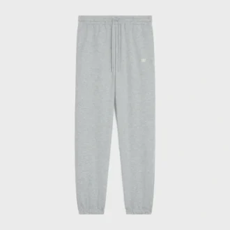 Pantaloni sportivi larghi Triomphe in cotone e cashmere Pantaloni sportivi larghi Triomphe in cotone e cashmere