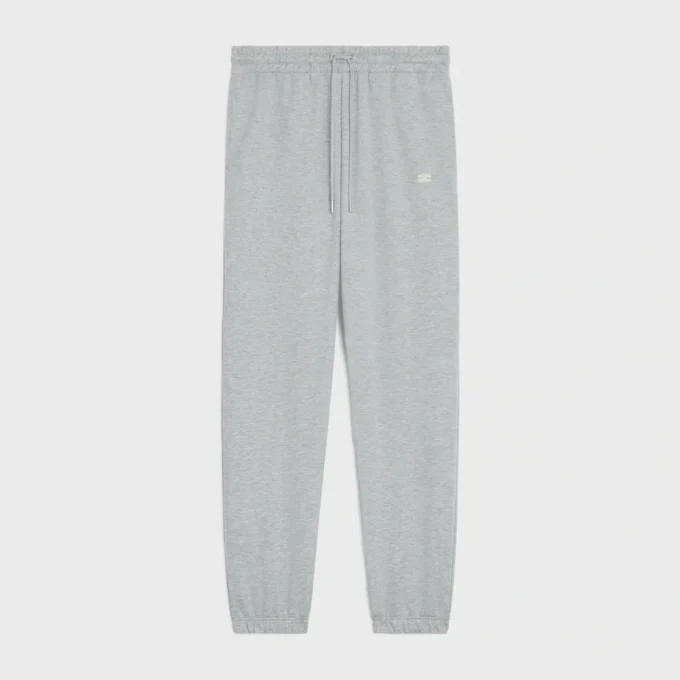 Pantaloni sportivi larghi Triomphe in cotone e cashmere