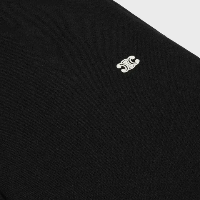 Pantaloni sportivi larghi Triomphe in cotone e cashmere Pantaloni sportivi larghi Triomphe in cotone e cashmere