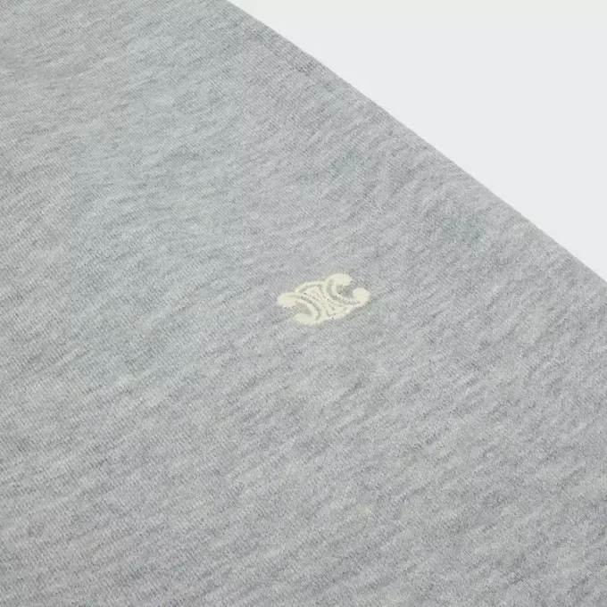 Pantaloni sportivi larghi Triomphe in cotone e cashmere