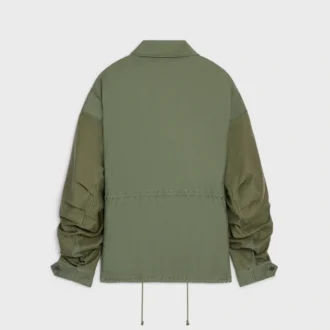 Parka in raso di cotone Parka in raso di cotone