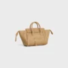 Piccola borsa di Luggage in pelle di vitello martellata Piccola borsa di Luggage in pelle di vitello martellata