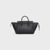 Piccola borsa di Luggage in pelle di vitello martellata Piccola borsa di Luggage in pelle di vitello martellata