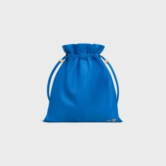 Piccola pochette in pelle di agnello con cristalli