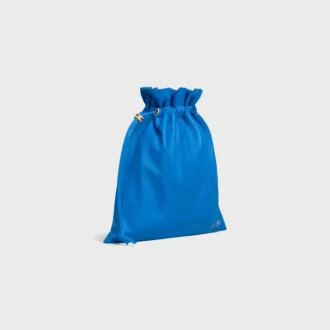 Piccola pochette in pelle di agnello con cristalli