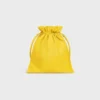 Piccola pochette in pelle di agnello con cristalli