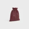 Piccola pochette in pelle di agnello con cristalli Piccola pochette in pelle di agnello con cristalli