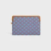 Piccolo astuccio con tracolla Cuir Triomphe in tessuto con motivo Triomphe all-over Piccolo astuccio con tracolla Cuir Triomphe in tessuto con motivo Triomphe all-over