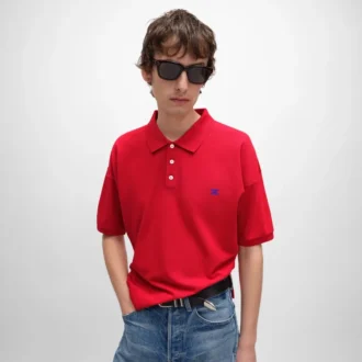 Polo in jersey di cotone piqué