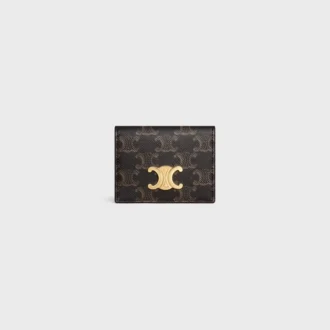 Portacarte pieghevole Triomphe Canvas