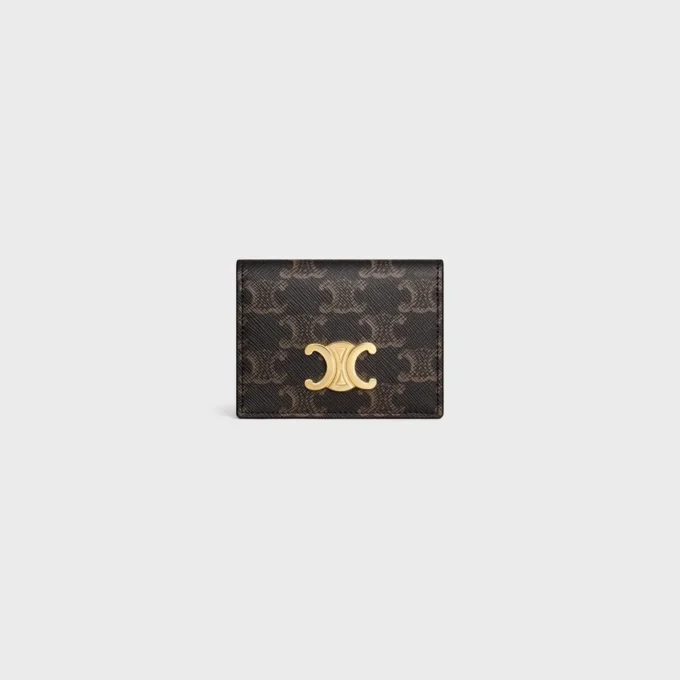 Portacarte pieghevole Triomphe Canvas Portacarte pieghevole Triomphe Canvas