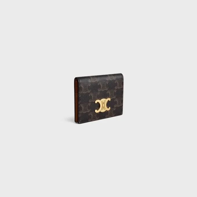 Portacarte pieghevole Triomphe Canvas Portacarte pieghevole Triomphe Canvas