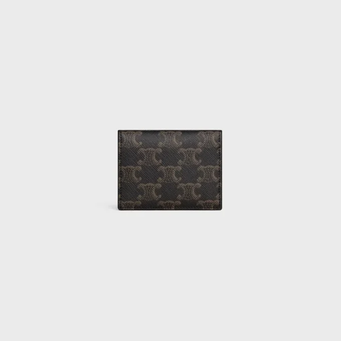 Portacarte pieghevole Triomphe Canvas Portacarte pieghevole Triomphe Canvas