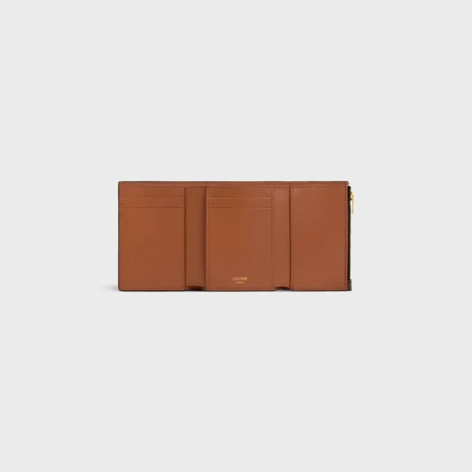Portafoglio con cinturino sottile Nino in Triomphe Canvas Portafoglio con cinturino sottile Nino in Triomphe Canvas