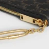 Portamonete in tela Triomphe Canvas con stampa CELINE Portamonete in tela Triomphe Canvas con stampa CELINE
