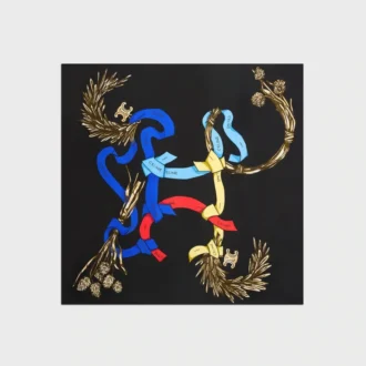 Quadrato in twill di seta