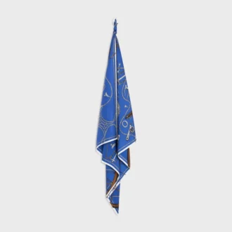 Quadrato in twill di seta