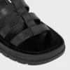 Sandali gladiatore CELINE Clea Triomphe in pelle di vitello – Concia vegetale Sandali gladiatore CELINE Clea Triomphe in pelle di vitello – Concia vegetale