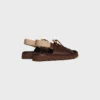 Sandalo CELINE Billie Chunky in pelle di vitello e tessuto Sandalo CELINE Billie Chunky in pelle di vitello e tessuto