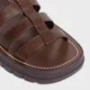 Sandalo CELINE Clea Triomphe in pelle di vitello – Concia vegetale Sandalo CELINE Clea Triomphe in pelle di vitello – Concia vegetale