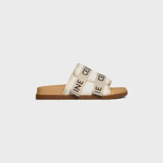 Sandalo Pitea in tela con jacquard CELINE Sandalo Pitea in tela con jacquard CELINE