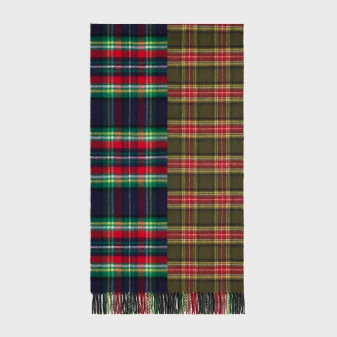 Sciarpa in cashmere double-face