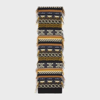 Sciarpa in cashmere jacquard