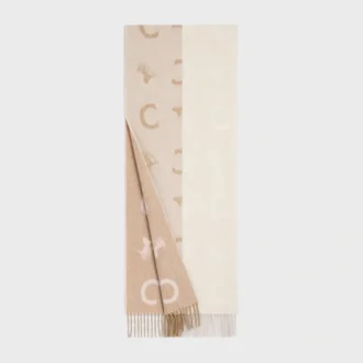 Sciarpa in lana e cashmere