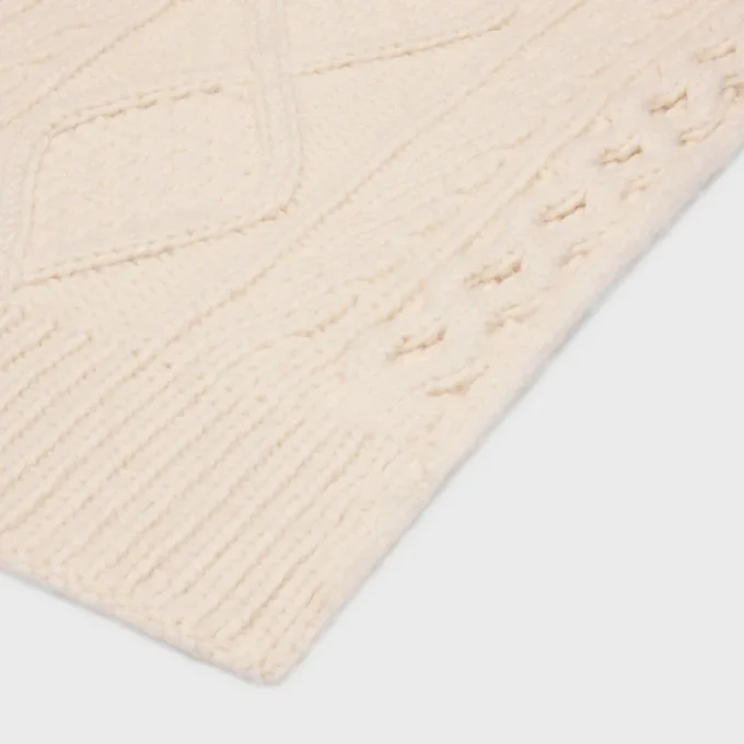 Sciarpa Triomphe in cashmere Aran e lana