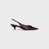 Slingback firmata in pelle di agnello Slingback firmata in pelle di agnello