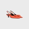 Slingback firmata in pelle di agnello Slingback firmata in pelle di agnello