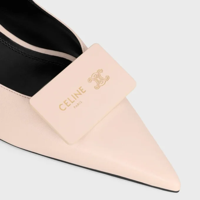 Slingback firmata in pelle di agnello Slingback firmata in pelle di agnello