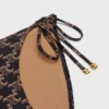 Slip da bagno in jersey monogramma opaco