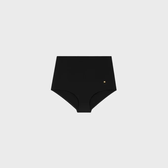 Slip da bagno in jersey opaco