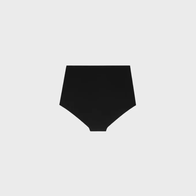 Slip da bagno in jersey opaco