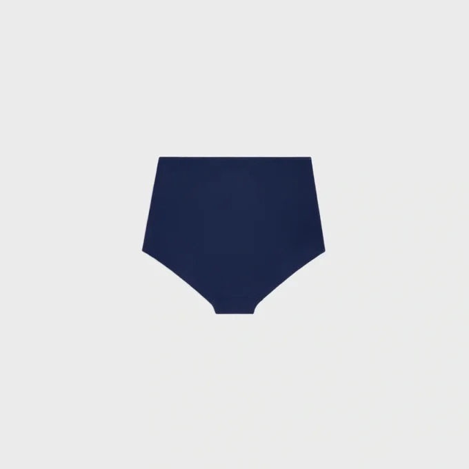 Slip da bagno in jersey opaco