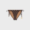Slip da bagno Triomphe in jersey Monogram opaco Slip da bagno Triomphe in jersey Monogram opaco