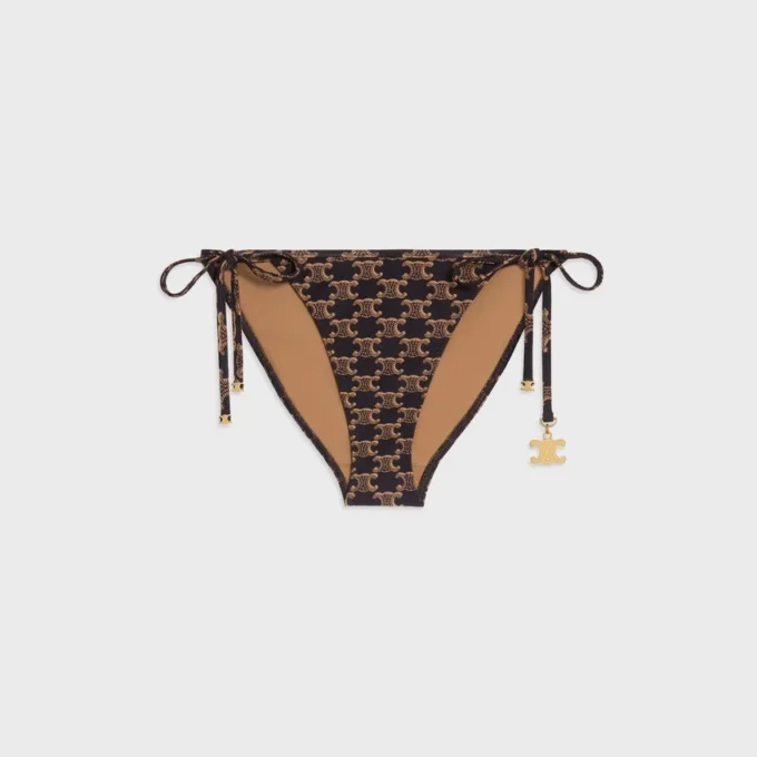 Slip da bagno Triomphe in jersey Monogram opaco Slip da bagno Triomphe in jersey Monogram opaco