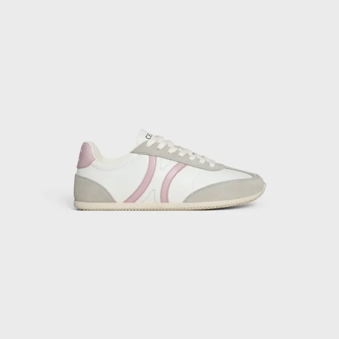 Sneaker basse con lacci CELINE Jogger in pelle di vitello e pelle scamosciata Sneaker basse con lacci CELINE Jogger in pelle di vitello e pelle scamosciata