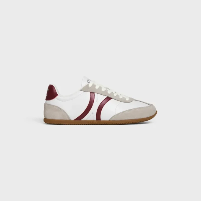 Sneaker basse con lacci CELINE Jogger in pelle di vitello e pelle scamosciata Sneaker basse con lacci CELINE Jogger in pelle di vitello e pelle scamosciata