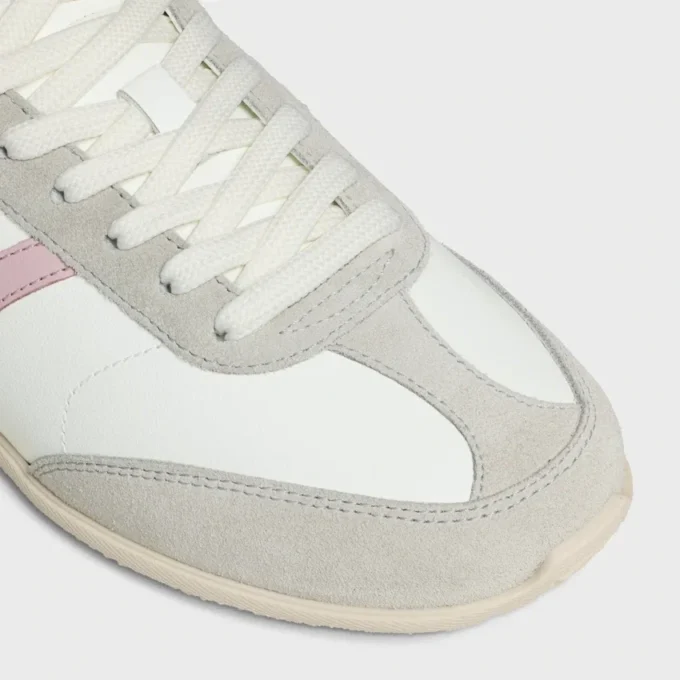Sneaker basse con lacci CELINE Jogger in pelle di vitello e pelle scamosciata Sneaker basse con lacci CELINE Jogger in pelle di vitello e pelle scamosciata