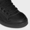 Sneaker basse stringate CELINE Huntington in pelle martellata e mesh Sneaker basse stringate CELINE Huntington in pelle martellata e mesh