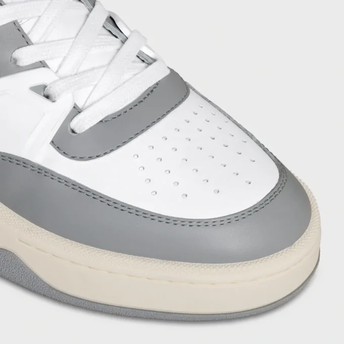 Sneaker basse stringate CELINE Trainer Ct-09 in pelle di vitello e mesh