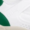 Sneaker basse stringate CELINE Trainer Ct-09 in pelle di vitello e mesh