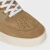 Sneaker basse stringate CELINE Trainer Ct-09 in pelle di vitello scamosciata e mesh Sneaker basse stringate CELINE Trainer Ct-09 in pelle di vitello scamosciata e mesh