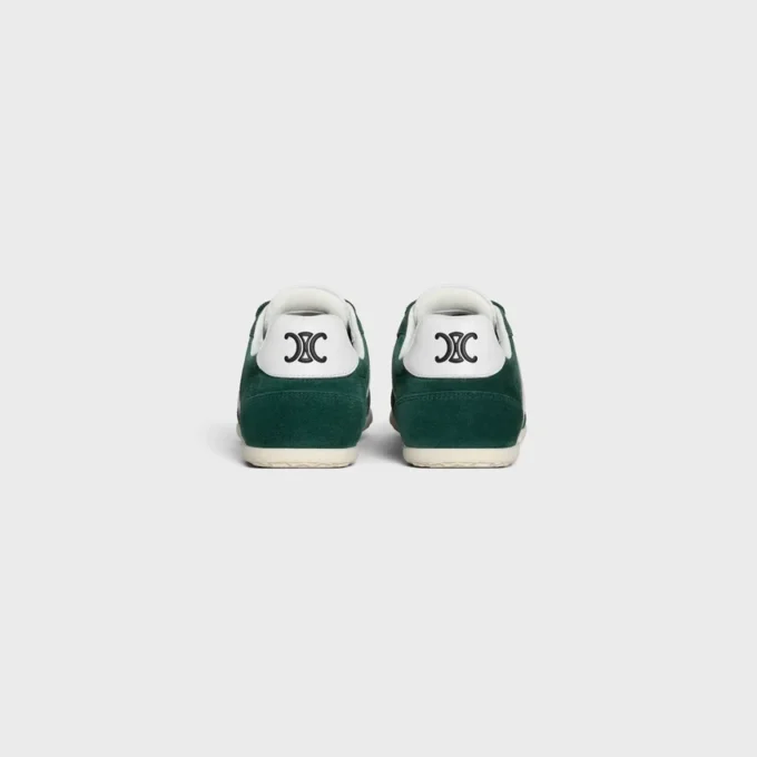 Sneaker CELINE Jogger Low con lacci e motivo Triomphe in pelle di vitello scamosciata e pelle di vitello Sneaker CELINE Jogger Low con lacci e motivo Triomphe in pelle di vitello scamosciata e pelle di vitello