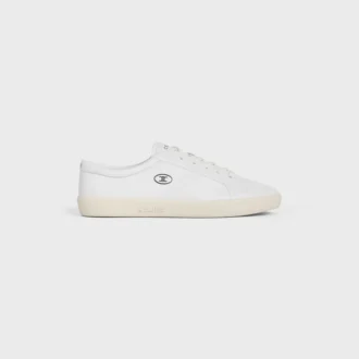 Sneaker CELINE Lou Low con lacci e motivo Triomphe in pelle di agnello