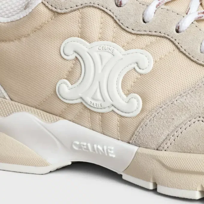 Sneaker CELINE Runner Cr-04 in nylon, rete, pelle di vitello e pelle scamosciata Sneaker CELINE Runner Cr-04 in nylon, rete, pelle di vitello e pelle scamosciata